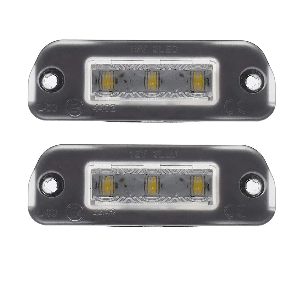 2X SMD LED License Plate Light for Benz GL ML R Class (2006–2012)