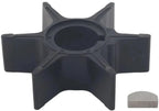 Water Pump Impeller with Key for Suzuki 2 Stroke 16-25 HP Outboard (17461-93001)