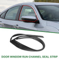 1Pc Front Left Door Window Run Channel Seal Strip for Honda Civic (No. 72275SNLT02)