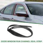 1Pc Front Left Door Window Run Channel Seal Strip for Honda Civic (No. 72275SNLT02)