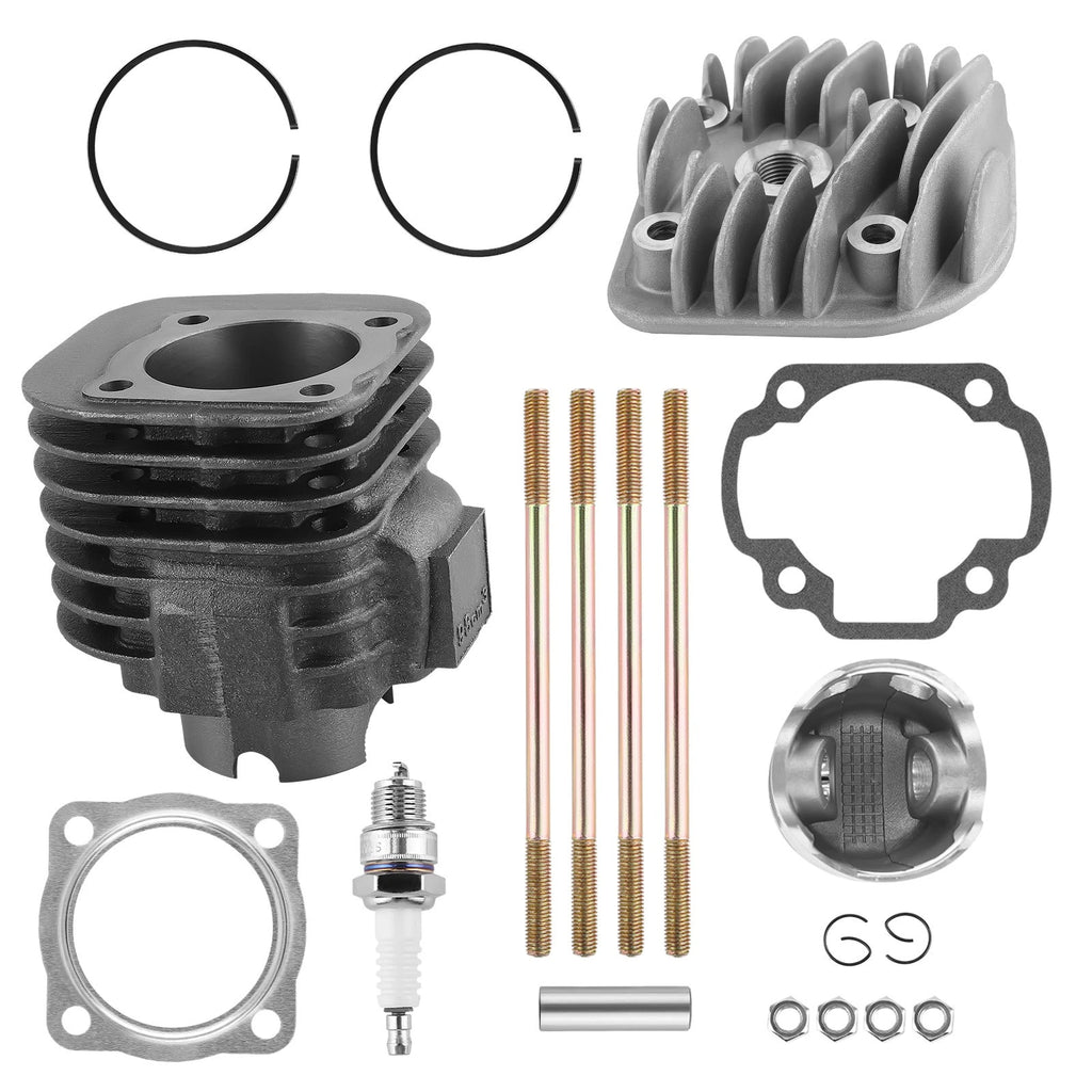 Top End Kit with Cylinder Head, Piston, Gasket for Polaris Predator 90 (2003–2006)