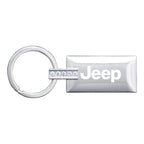 Jeweled Rectangular Keychain KC9121.JEE - Officially Licensed for Jeep