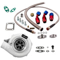 Turbocharger Kit for GT30 GT3037 GT3076 (500HP)