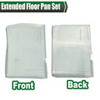 Front Floor Pan Pair for Chevy GMC Truck Blazer Jimmy Suburban (1973–1987)