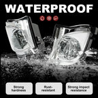 Pair Fog Lights for Lexus IS250 IS350 (2006–2010) Clear Lens