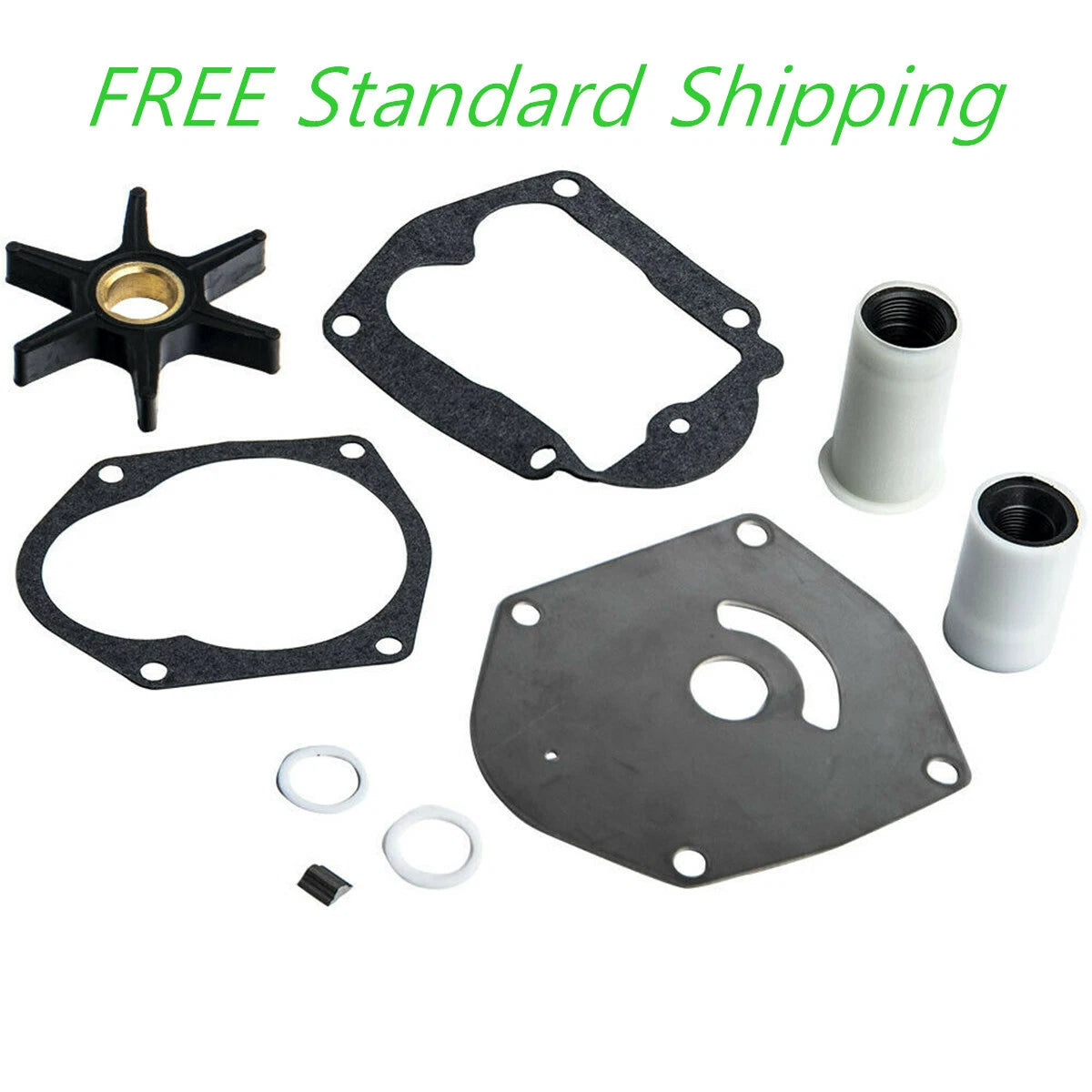 Water Pump Impeller Kit 821354A2 3219 for Mercury Outboard (25-50 HP)