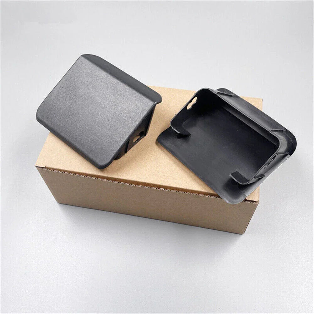 Front Bumper End Caps Black for Jeep Wrangler (1996-2006)