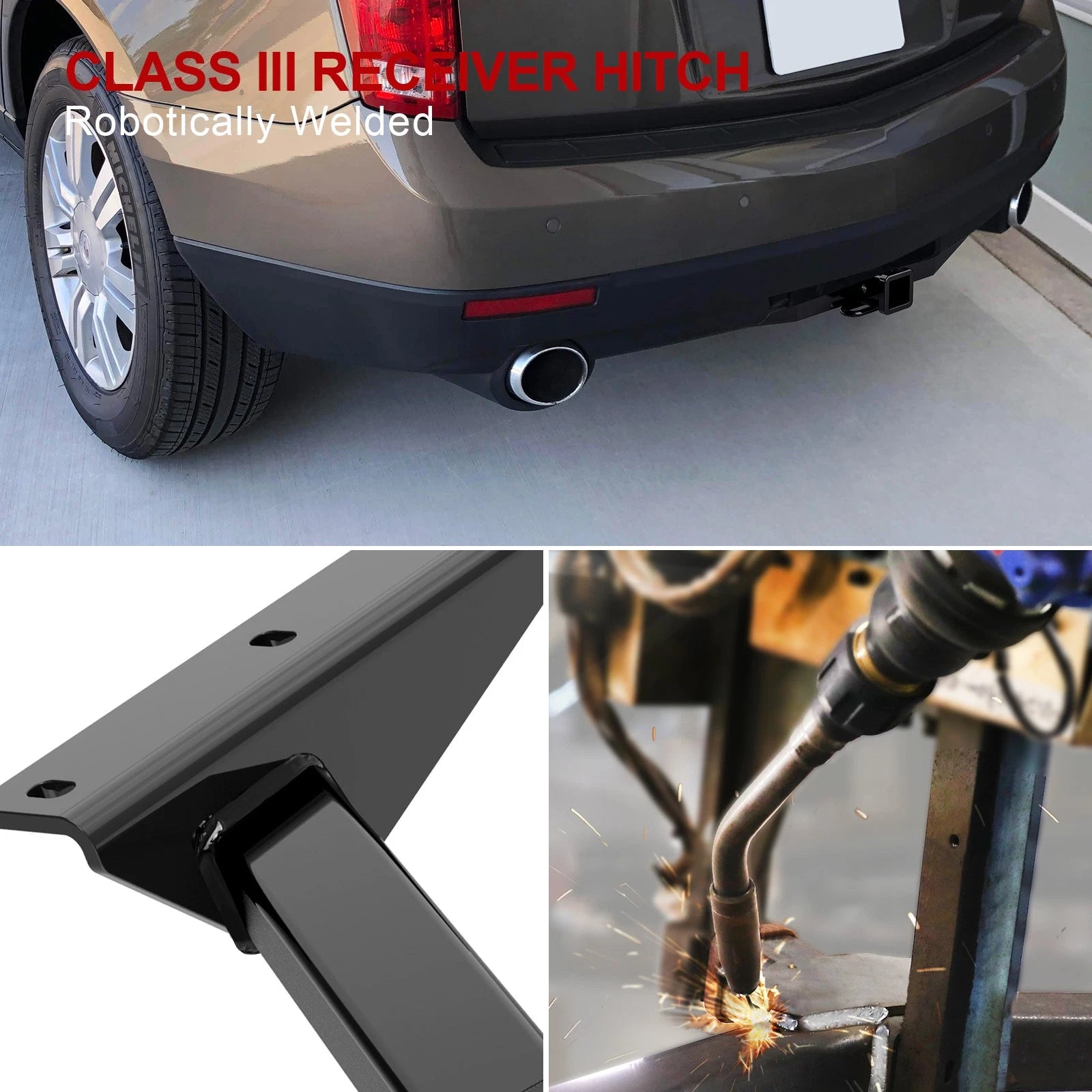 2 Inch Trailer Hitch Receiver for Cadillac SRX (2010-2016)