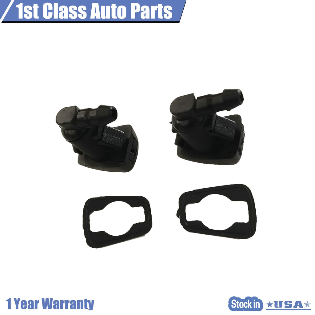 Set of 2 Windshield Wiper Washer Jet Nozzles for Ford Focus (2008–2011)