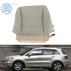 Passenger Bottom Seat Cover for Acura RDX (2007–2012) Leather Gray