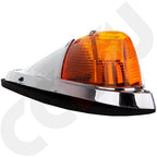 5x Amber Teardrop Cab Roof Lights for Semi Trailer (Universal)