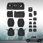 Set of 4 Seat Covers for Chevy Silverado LT/WT (2019–2021)