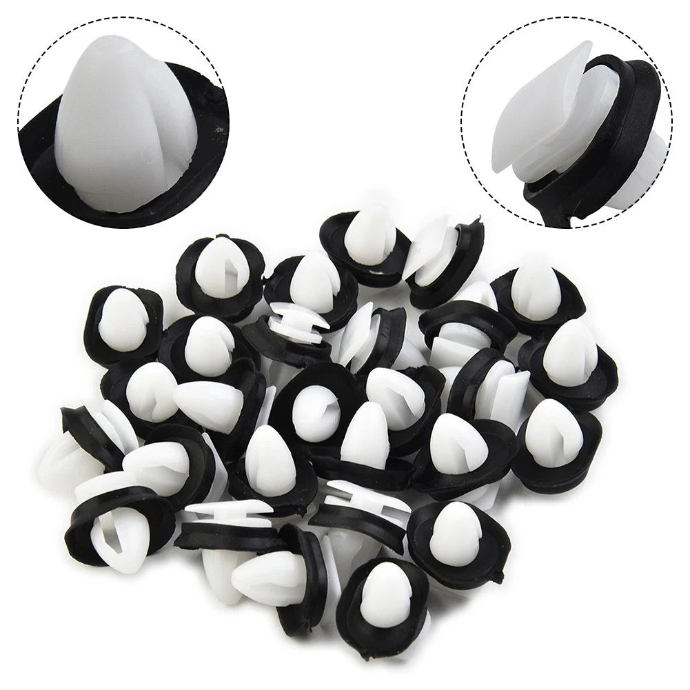 50X Exterior Side Molding Trim Clips for Ford Ducato (71728806)