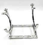 Polished Billet Aluminum NOS Single Bottle Bracket Holder for Universal (All Years)