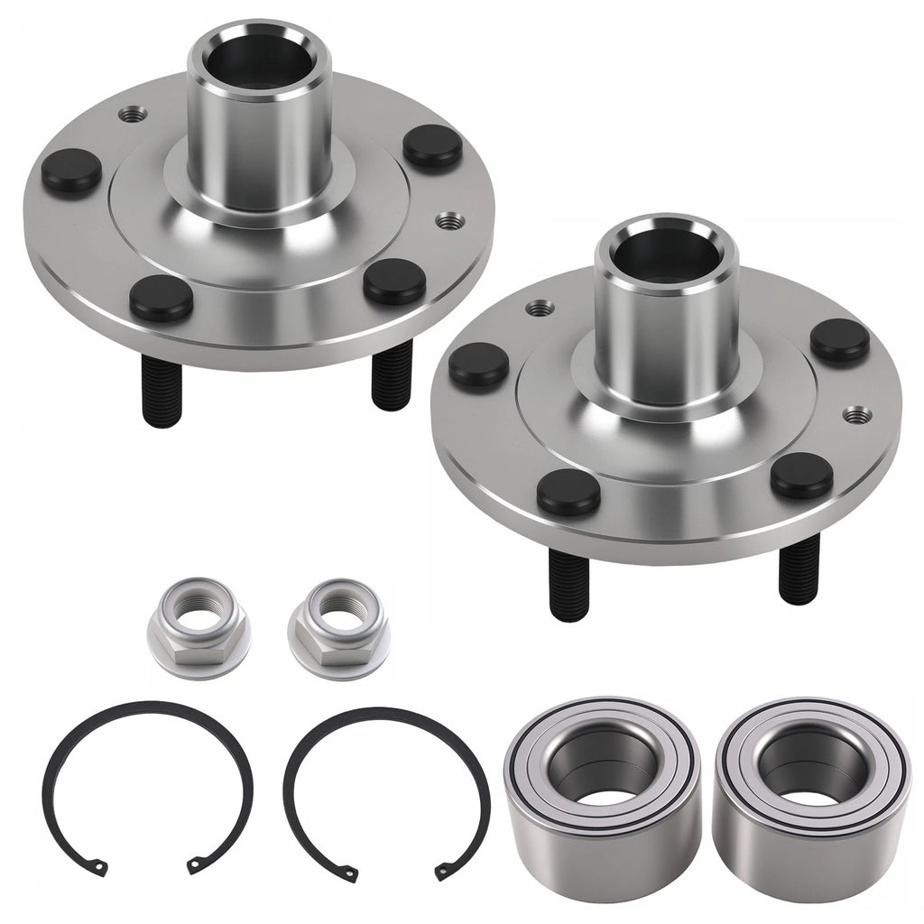 2X Front Wheel Hub Bearing Assembly for Ford Edge Lincoln MKX (2007–2010)