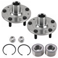 2X Front Wheel Hub Bearing Assembly for Ford Edge Lincoln MKX (2007–2010)