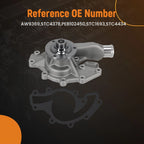 Coolant Water Pump for Land Rover Range Rover V8 (1995–2002)