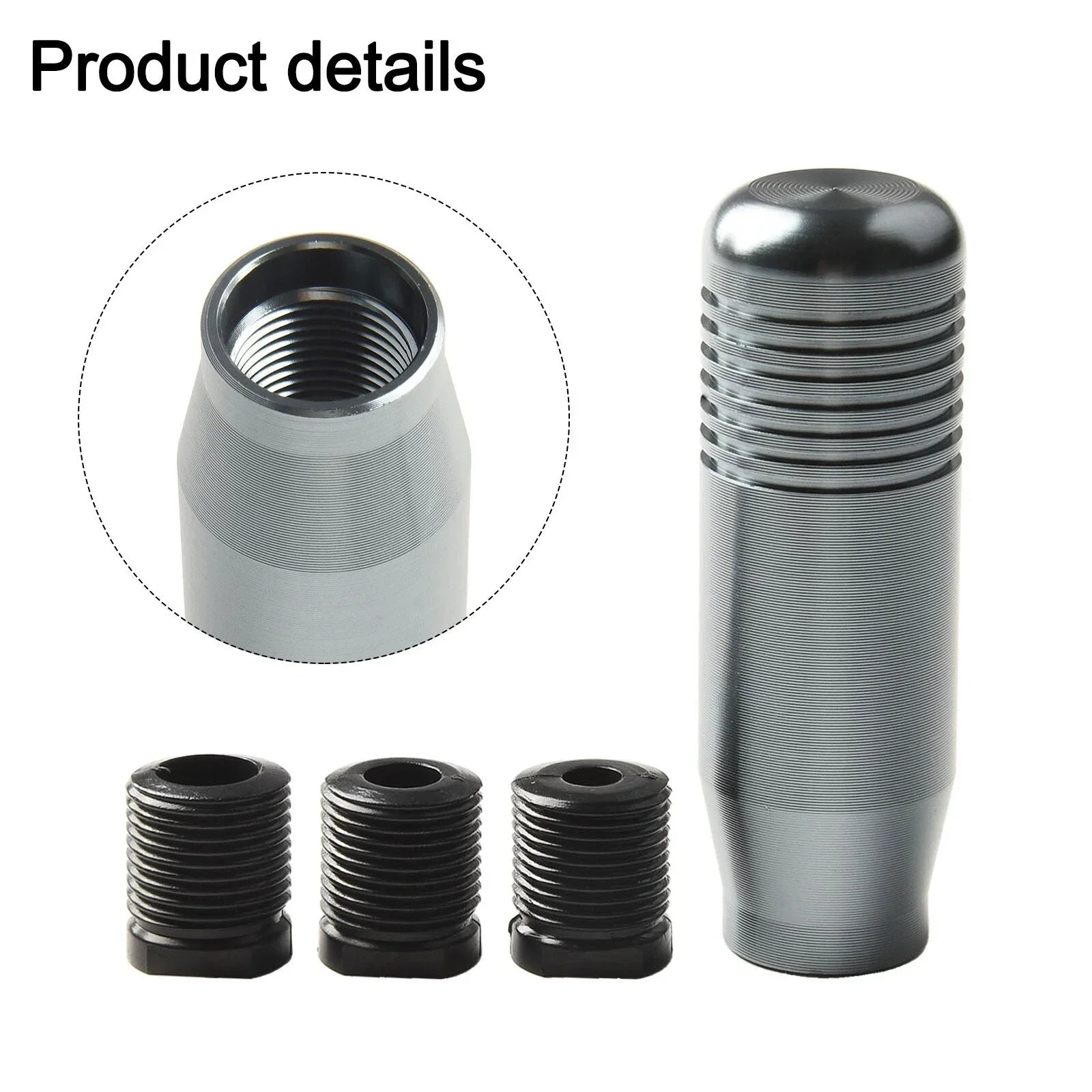 4 Pcs/set 8.5cm Car Aluminum Alloy Racing Manual Gear Shift Knob