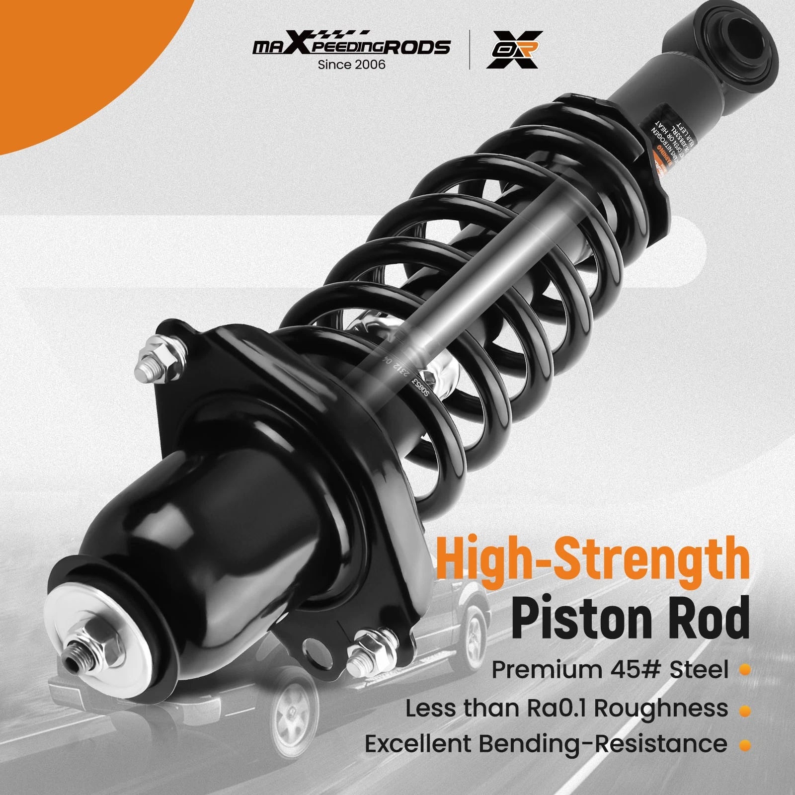 Pair Rear Struts Coil Spring Suspension for Toyota Corolla (2009–2013)