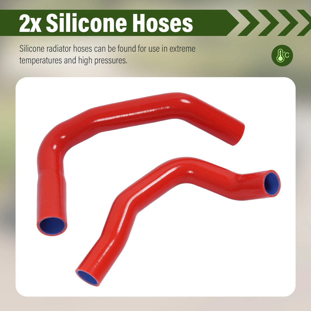 Silicone Radiator Coolant Hose for Chevy Camaro SBC (1971–1988)