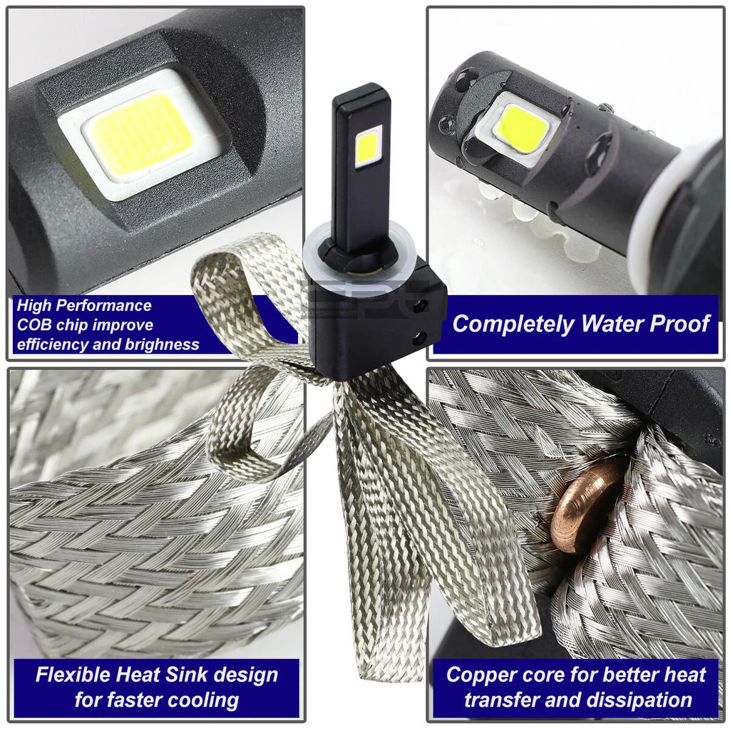 6000K LED Headlight Bulbs for