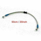 Brake Oil Hose Line Banjo Fitting for M10 (20") Stainless Steel