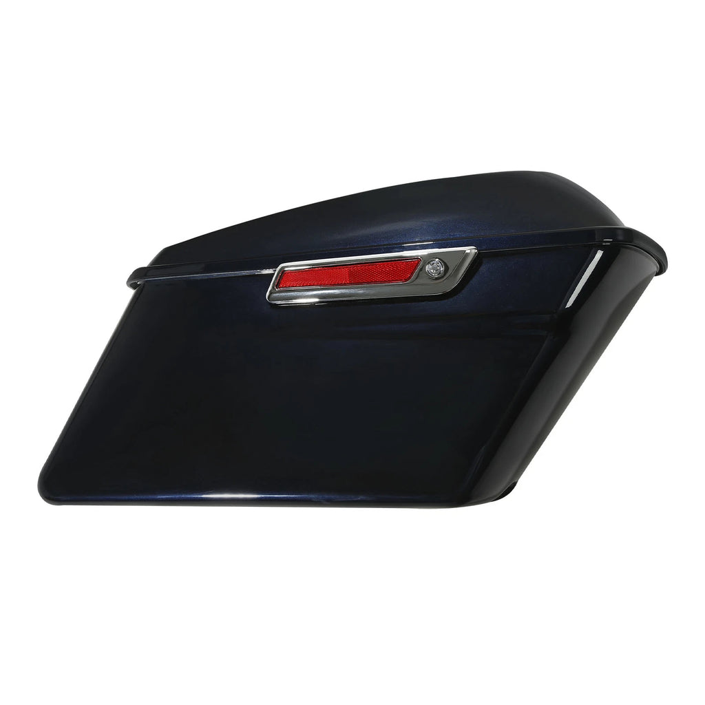Hard Saddlebags for Harley Touring Road Street Glide (2014–2024) Midnight Blue