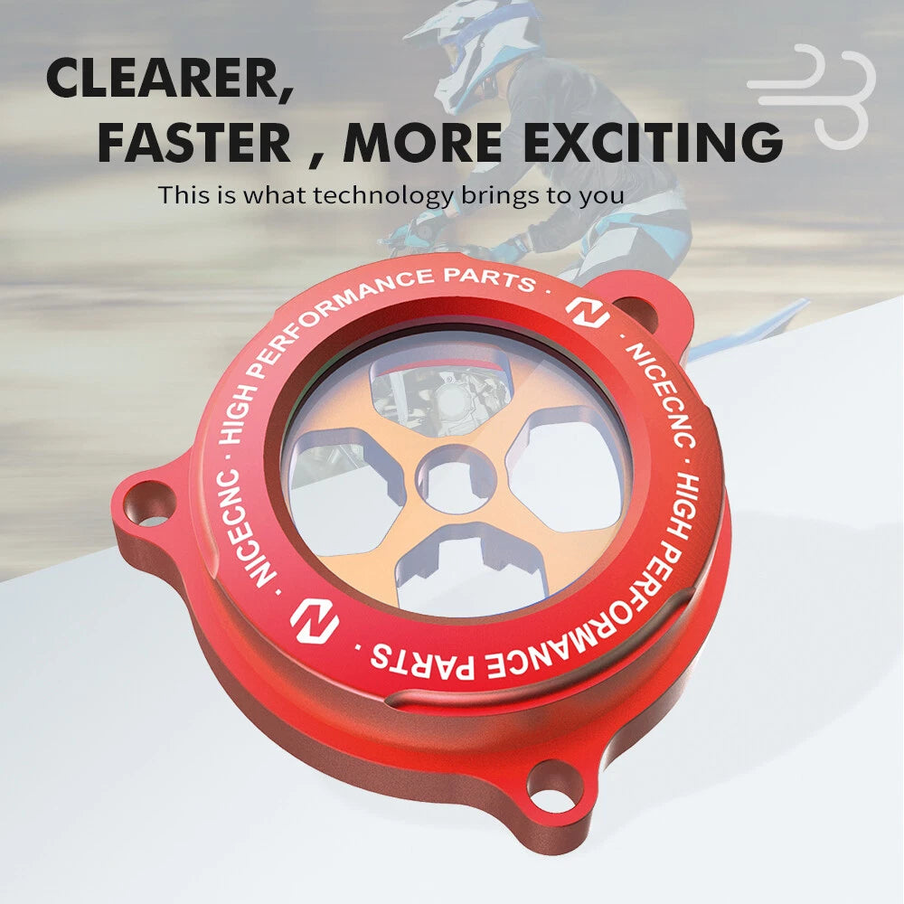 Clear Oil Filter Cap for Yamaha Raptor 700 YFM700R (2006–2026)