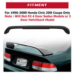 Trunk Spoiler Wing with LED Brake Light for Honda Civic SI (1996-2000)