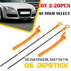 2X Oil Dipstick & Tube for Audi TT Quattro VW Jetta Golf 1.8 (1999–2006)