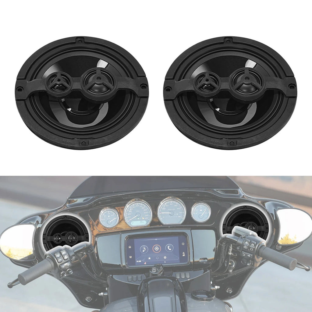 6.5" Front Fairing Speakers for Harley CVO Touring Electra Street Glide (2014–Up)