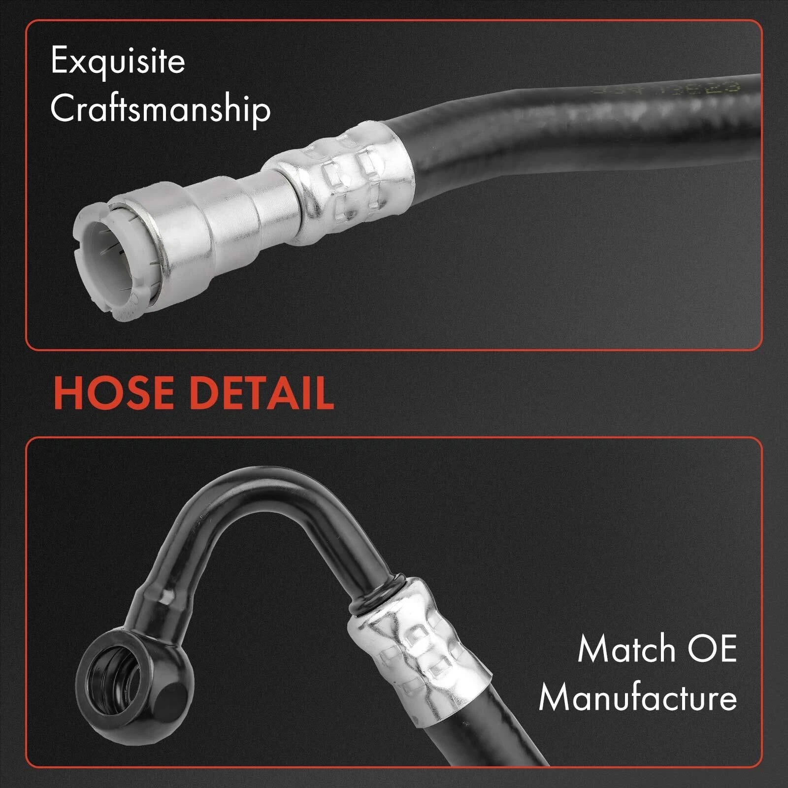 Power Steering Return Line Hose Assembly for BMW 335i 335is (2007-2013)