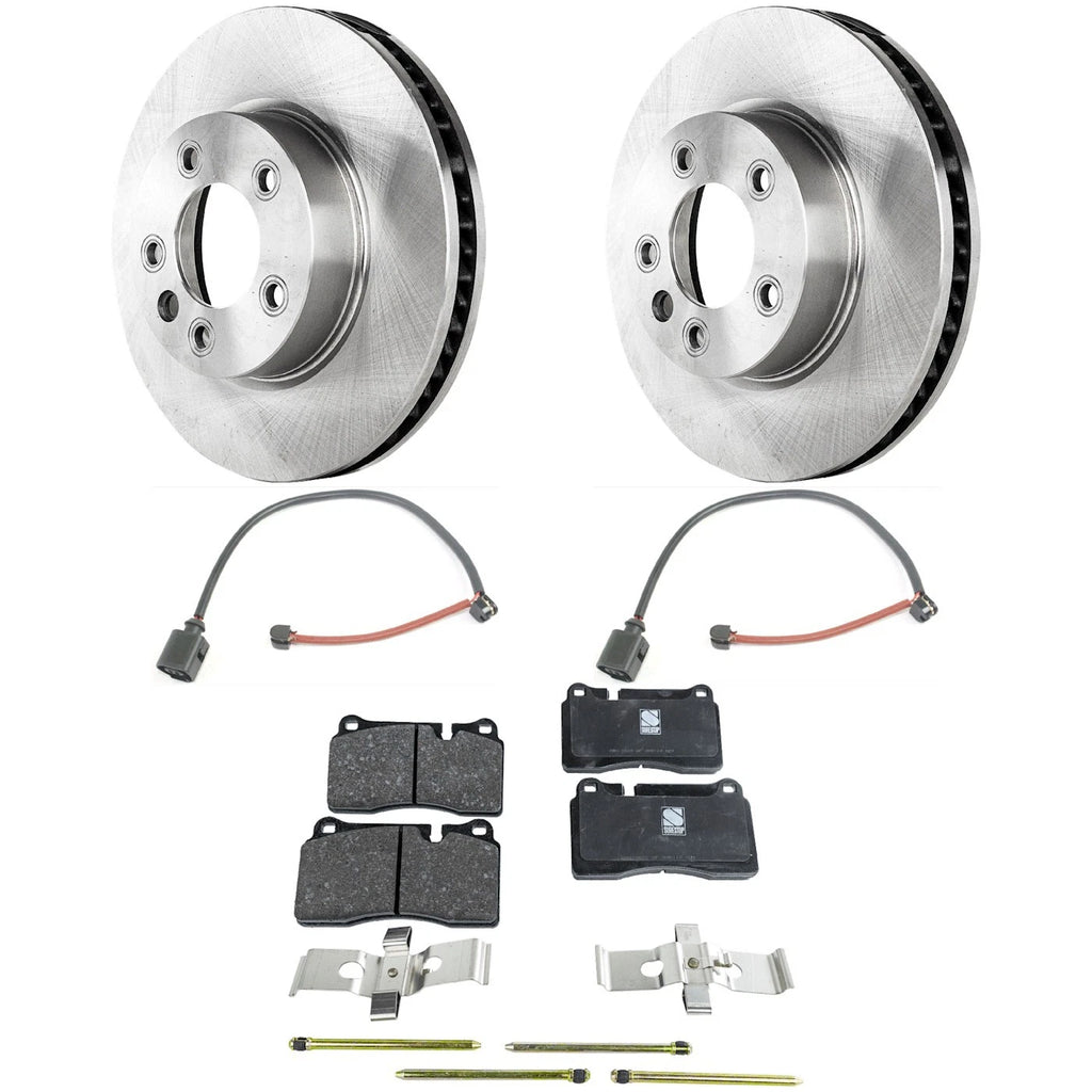 Brake Disc Rotors and Pads Kit for Volkswagen Touareg (2006)
