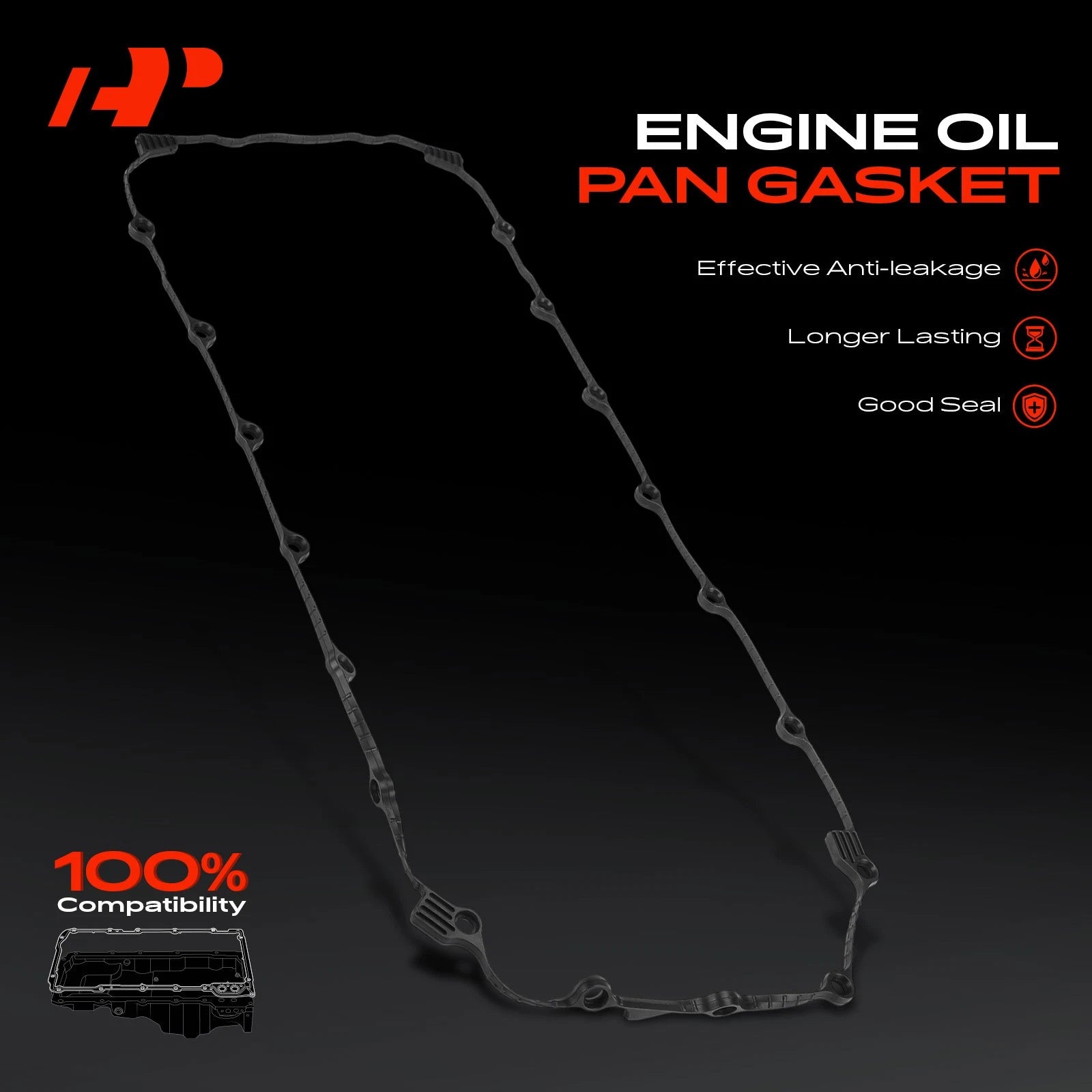 Engine Oil Pan Gasket for Jeep Grand Cherokee, Dodge Durango (2011–2021)