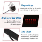 Black LED Third Brake Light for Honda Civic EX 2 Door Coupe (No.34270SVAA01)