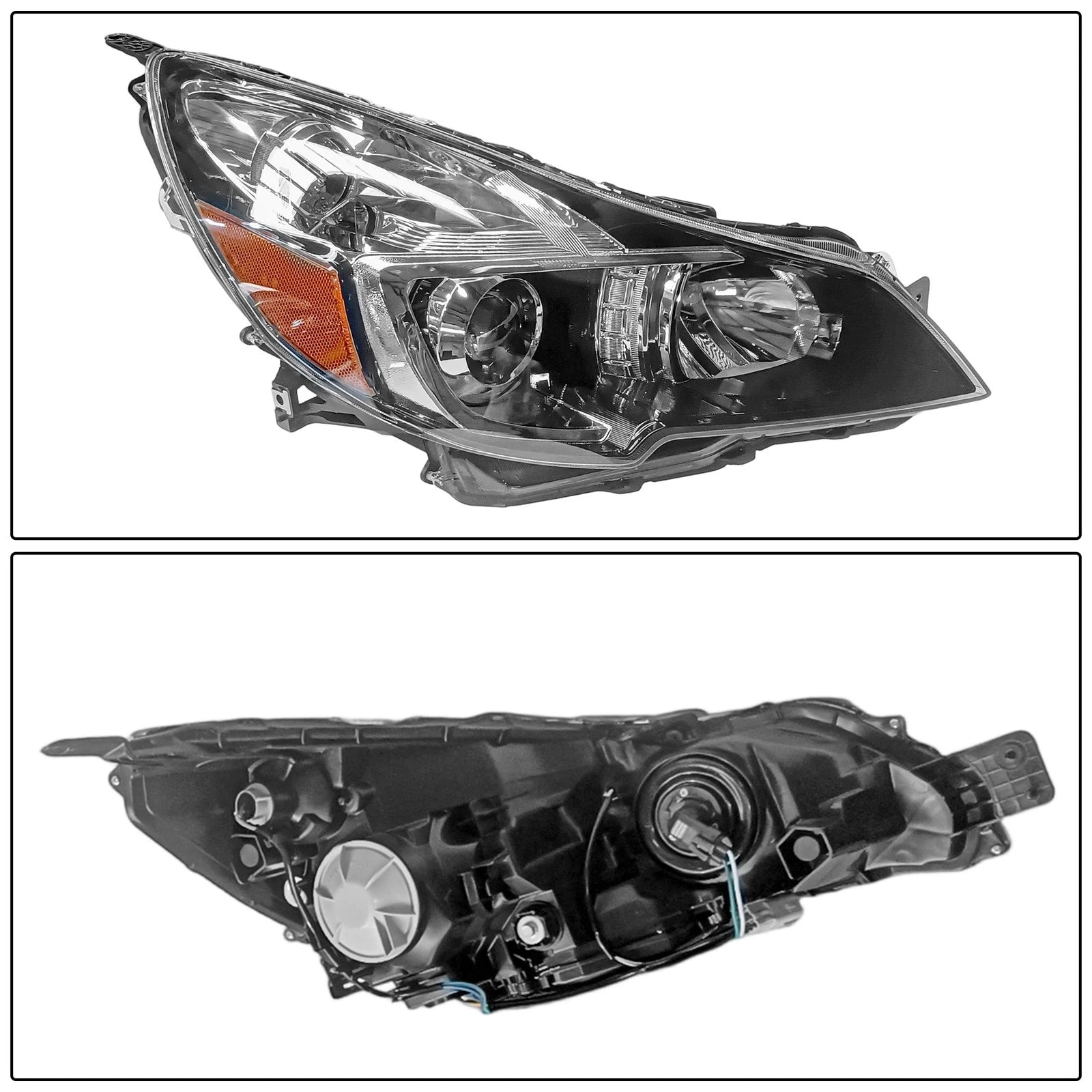 Pair Headlight Assembly for Subaru Legacy Outback (84001AJ22B)