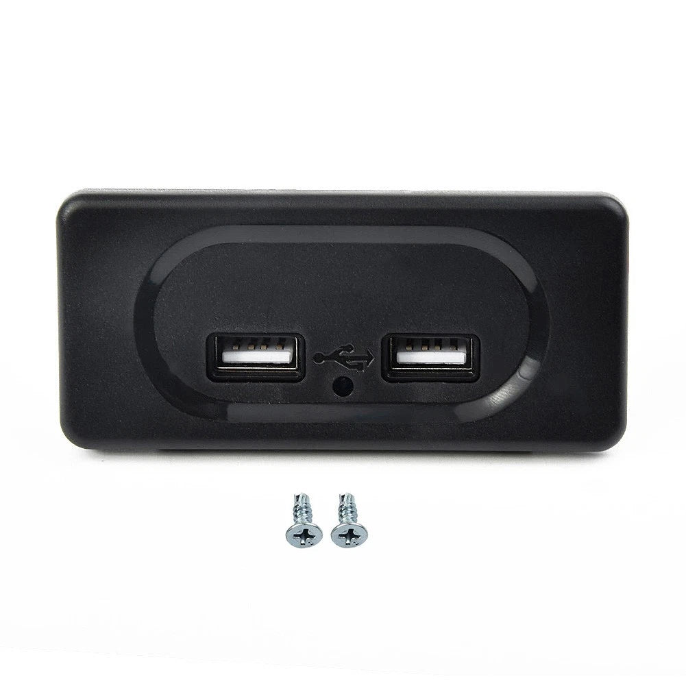 Dual USB Charger Socket for Car/Boat/Motorhome/Caravan (12V)