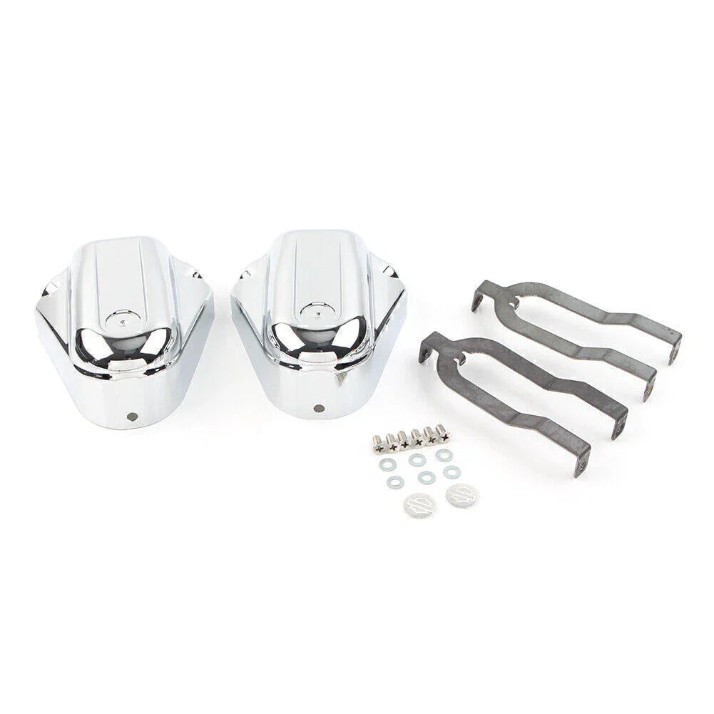 Chrome Rear Swingarm Axel Phantom Cap for Harley Softail (2008-2017)