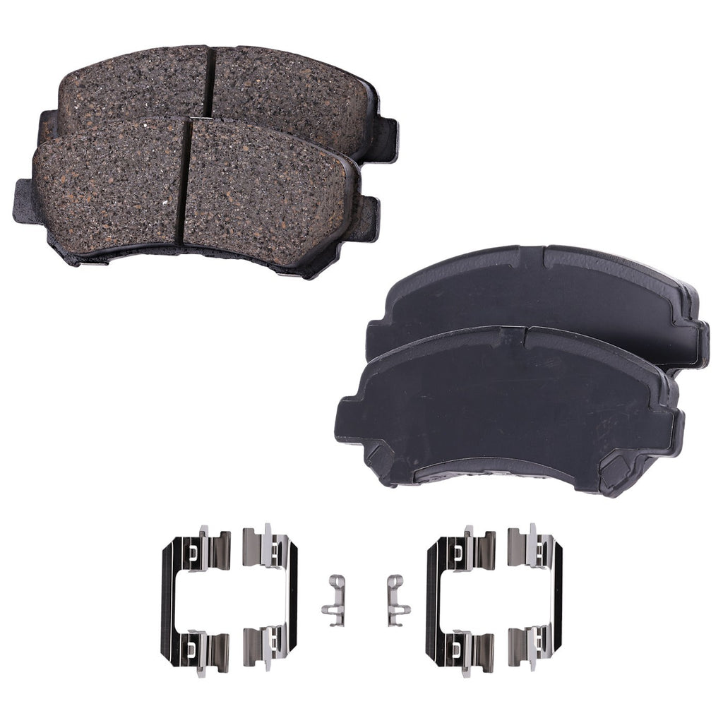 Front Ceramic Brake Pad Set for Nissan Rogue, Sentra (2007–2013)