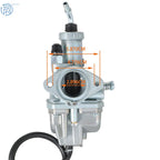 Carburetor & Throttle Cable for Yamaha Breeze 125 YFA1 (1991–1999) 3FA-14101-02-00