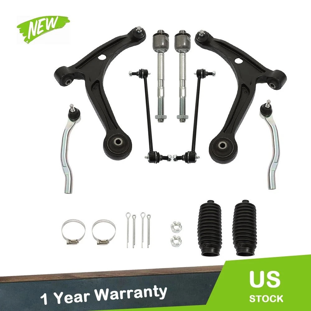 10pc Front Lower Control Arm Kit for Honda Pilot Acura MDX