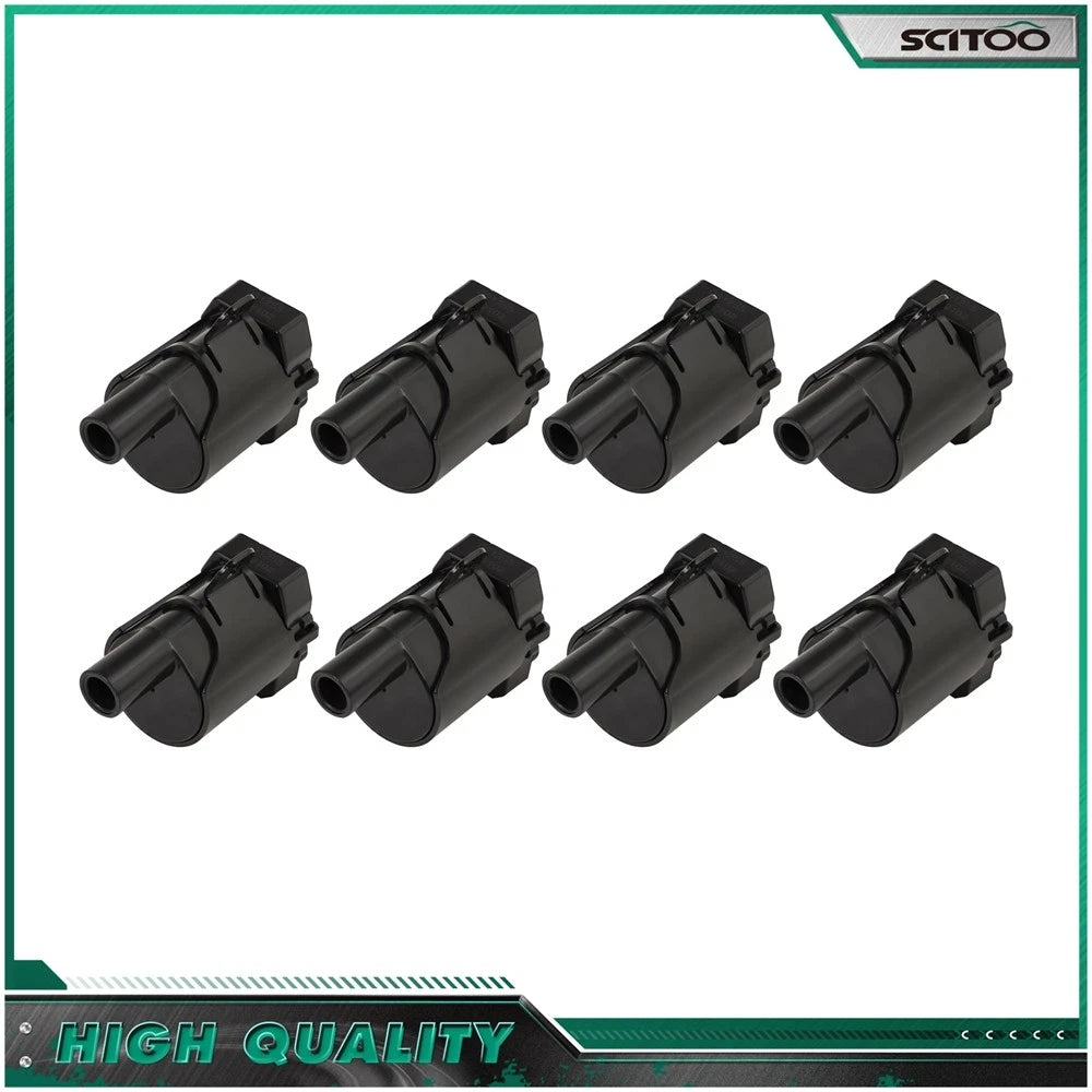 Set of 8 Ignition Coils for Chevrolet Silverado 1500 Tahoe GMC Sierra 1500 Yukon