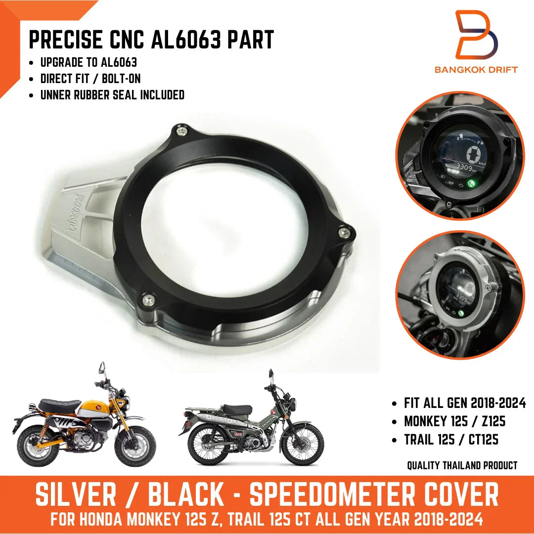 Aluminium Speedometer Cover Guard for Honda Monkey Z Trail CT 125 (2021-2023)
