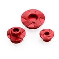 Red Ignition Cover Oil Cap Engine Plug Kit for Honda CRF250R CRF150R (2010–2017)