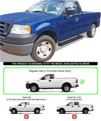5" Stainless Steel Running Boards for Ford F150 (2004-2008)