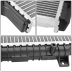 Full Aluminum Replacement Radiator for VW Beetle Jetta Passat (2013–2019) DPI 13423