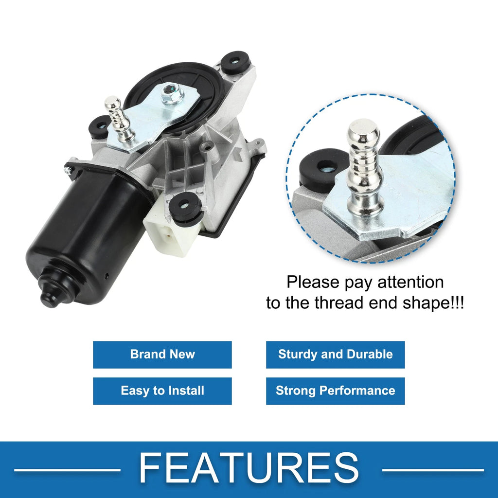 Front Windshield Wiper Motor for Chevrolet GMC C1500 C2500 C3500 K1500 K2500 (1990–2000)