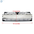 Front Bumper Lower Grille for Toyota 4Runner Limited (2014–2020) Chrome/Black