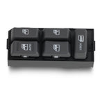 Front Left Master Window Switch for Chevy S-10/C3500 (1995–2005) 19244658 Black