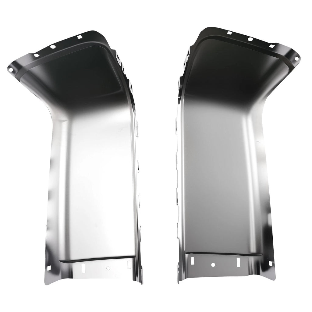 Bumper End Set for Silverado 1500 LS (2007-2013) Steel Chrome